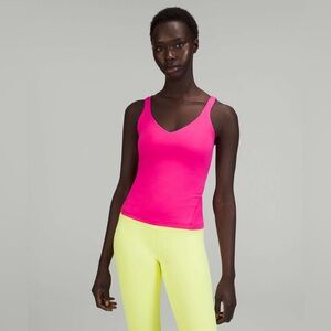 Lululemon Align Waist-Length Tank Top | Sonic Pink | Size 6